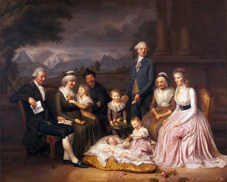 Die Familie des Tuchherrn Samuel Brunner